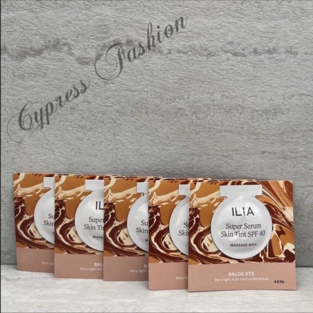 🎉 $5 Five ILIA Super Serum Skin Tint SPF 40 Samples in Balos